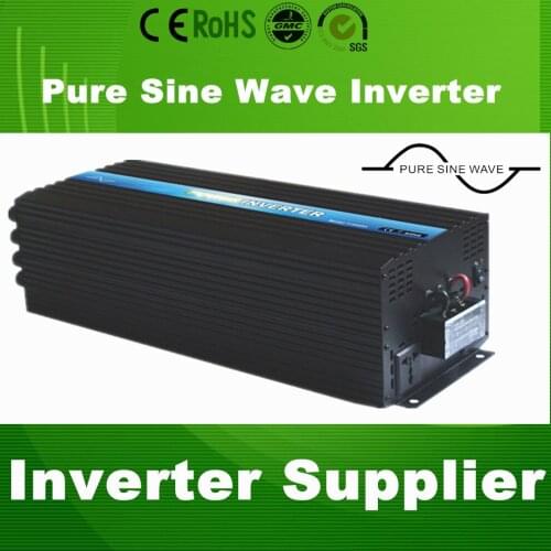 High efficient CE RoHS IP30 SGS approved pure sine wave dc 12v to ac 220v inverter 6000w