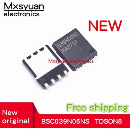 10pcs~50pcs/LOT BSC039N06NS 039N06NS O39N06NS TDSON-8 New original