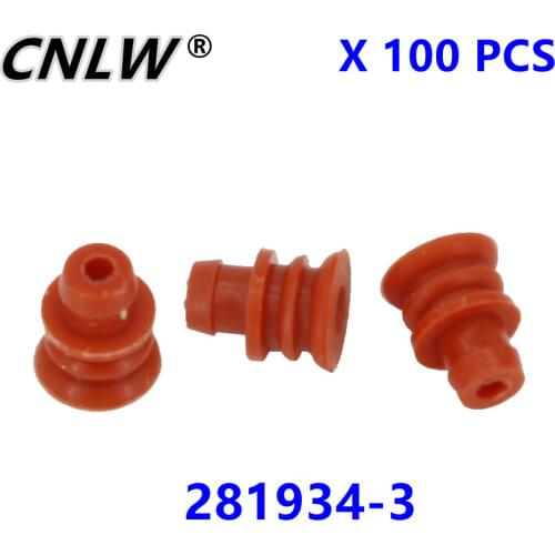 100PCS Silicon rubber cable seals DJ7163Y-2.2 series