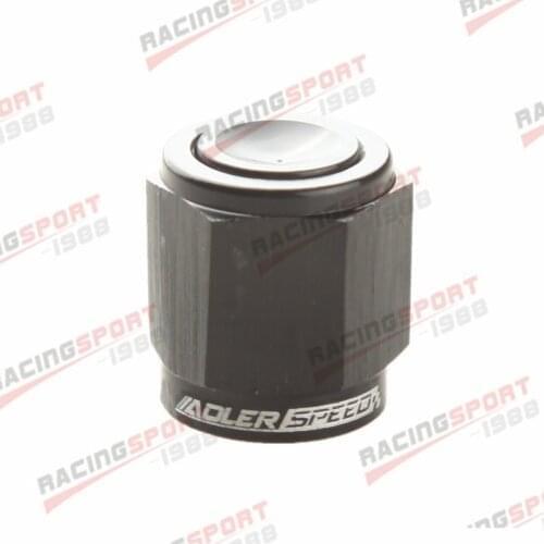 -4 AN AN4 Flare Cap Plug Aluminum Block Off Fitting Adapter