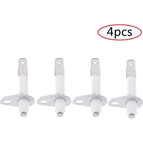 4pcs/set 74009336 Amana Maytag Range Spark Electrode Top Burner Ignitor Replacement fits for WP74009336/ 7432P121-60/ AP6011124