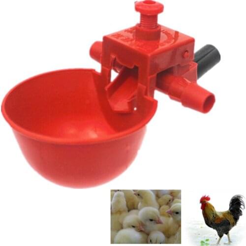 9.5/13.5mm Chicken Automatic Waterer 10-30PCS Quail Bird Drinking Bowls Water For Chicken Coop Chick Nipple Drinkers Poultry