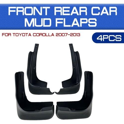 For Toyota COROLLA 2007-2020 For COROLLA Sport 2019 Car Front Rear Car Mudguards Fender Flare Mud Guard Flap Anti Splash Mudflap