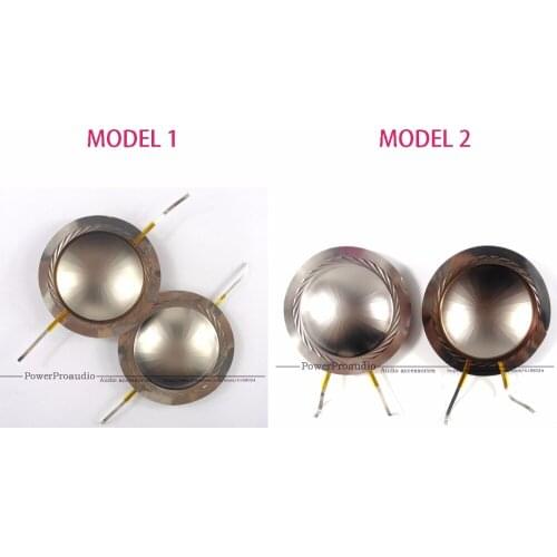 2pcs /lot 1/32"(51.5mm) speaker High quality tweeters diaphragm drive voice coil 8 ohms