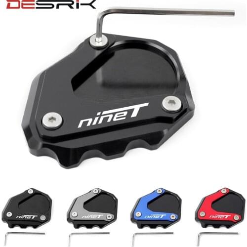 For BMW R Nine T R nineT RnineT RNINET 2014 2015 2016 Motorcycle Kickstand Foot Side Stand Extension Pad Support Enlarge Plate