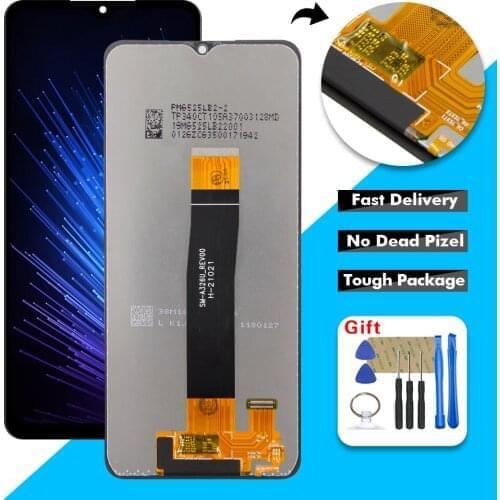 For Samsung Galaxy A32 5G A326 SM-A326B A326BR/DS LCD Display Touch Screen Digitizer Glass Assembly + Frame
