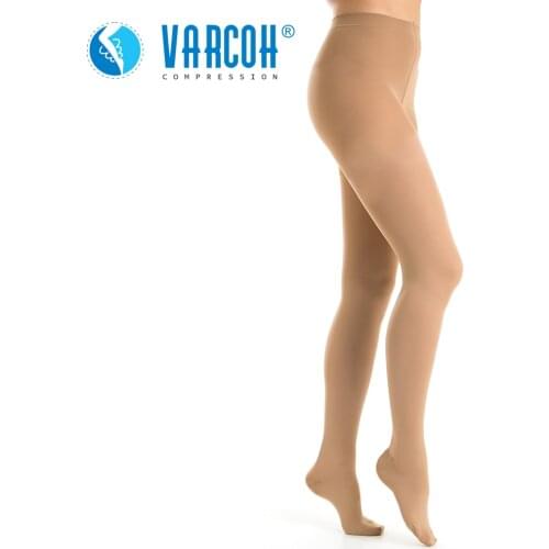 Graduated Compression Pantyhose 30-40 mmHg Unisex,Best Support Stockings for Medical Flight Travel Nursing Varicose Veins Edema