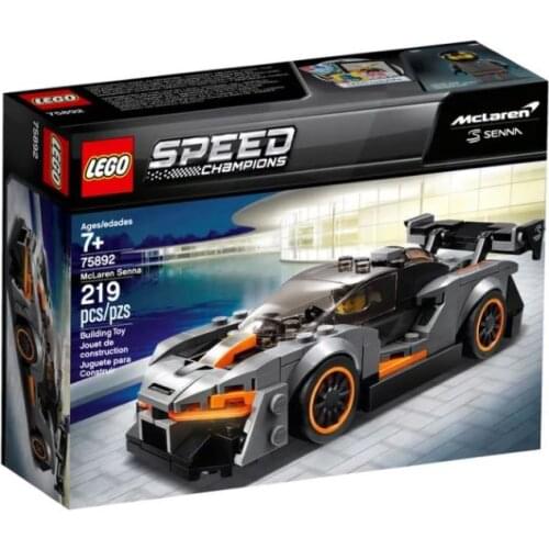 Lego 75892 Speed Champions McLaren Senna great birthday gift kids 219 pcs children enjoy bricks cool model car toys playsets fan