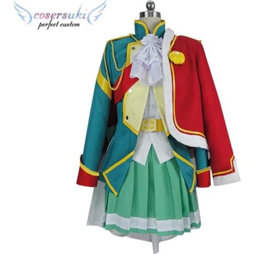 Free shipping! Revue Starlight Mahiru Tsuyuzaki Cosplay Costume , Perfect Custom For You