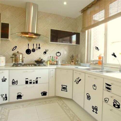 Kitchen Tools Wall Sticker Home Decoration Wall Stickers Decal Vinyl Kitchen Quote Art Home Decor