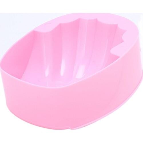 Nail Art Soak Bowl Manicure Soak Off Hand Spa Bath Soaker Tray Remover Tools 667D