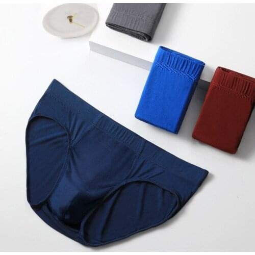 Mens Briefs Large Size Summer Thin Modal Mens Underpants Youth Breathable Shorts Mens Underwear