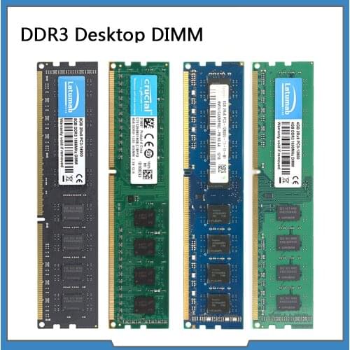 RAM DDR3 2GB 4GB 8GB 1866MHz 1600MHz 1333MHz 1066MHZ Desktop Memory DIMM RAM 240 Pins 1.5V Memoria DDR3 RAM Memory Module