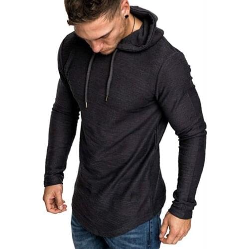 Trend Leader Fashion Men Hoodies Sweatshirts Spring Autumn Hip Hop Streetwear New Solid Color Pullover Male Casual Clothing Tops