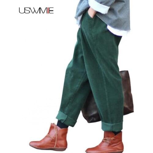 Женские утепленные брюки USWMIE China At AliExpress