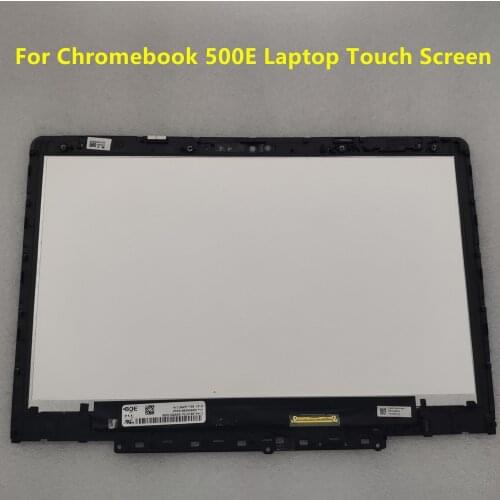 11.6" Inch B116XAB01.3 NT116WHM T00 LED LCD Touch Screen Digitizer Assembly With Frame For Lenovo 500e Chromebook