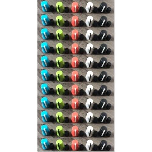 55pcs Rotary Knob NI For Traktor Kontrol Z1 Z2 S2 S4 S5 S8 DJ Controller Mixer