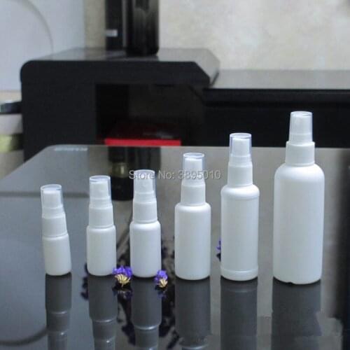 10ml 15ml 20ml 30ml White Plastic Spray Bottle High Quality PET Refillable Cosmetic Atomizer F648
