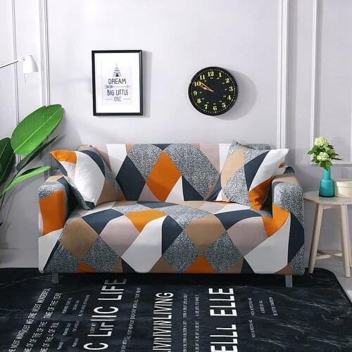 Sofa cover Single/Two/Three/Four seat Living Room Couch Cover Full package Non-slip Stretch Slipcovers Spandex Home Sofa Cover
