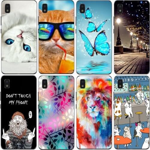 For ZTE BLADE L210 Case Rose Wolf Cute Patterned Cover Soft Silicon Phone Case for ZTE Blade L210 Top Quality