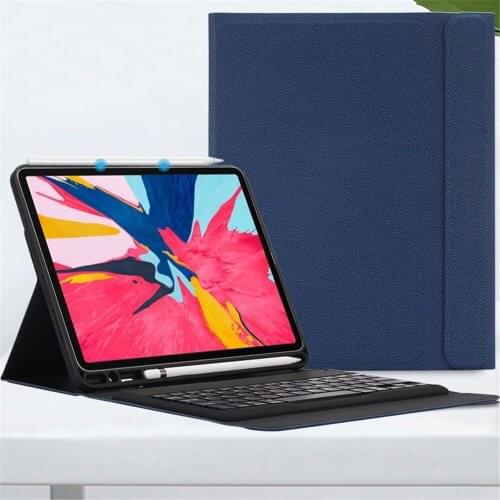 Keyboard Case for iPad Pro 12.9 inch 2018,Magnetic Flip Cover W Pencil Holder Smart stand Case For iPad Pro 12.9 inch Keyboard
