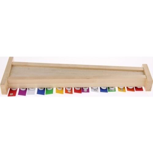 Wooden 15 Notes Xylophone Hand Percussion with Mallets for Children Music Enlightment Toys Birthday Gift