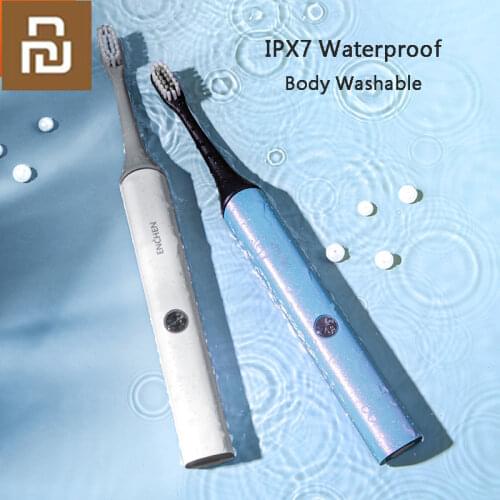 Xiaomi Youpin ENCHEN Aurora T+ Sonic Electric Toothbrush Waterproof Rechargeable Acoustic Wave Automatic Tooth Brush for Adult