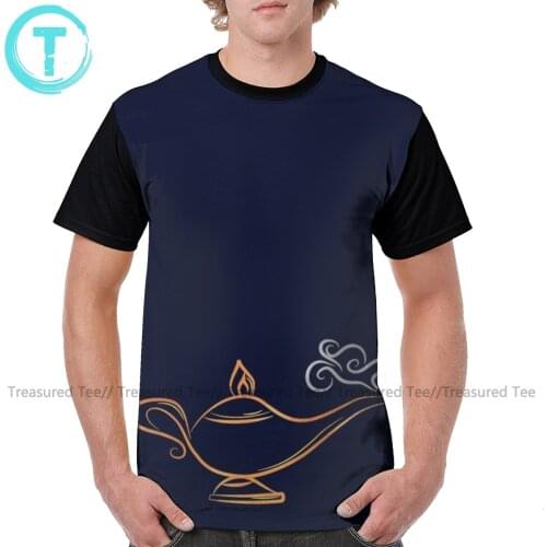 Aladdin T Shirt I am Free T-Shirt Short-Sleeve Polyester Tee Shirt Funny Streetwear Graphic Man Graphic Tshirt