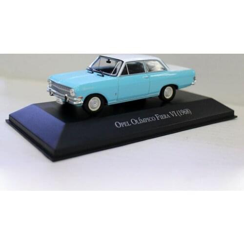 Diecast 1/43 Alloy Car Model OPEL 1968 Classic American Car Collection Decoration Metal Model Cars Toy Display Gift