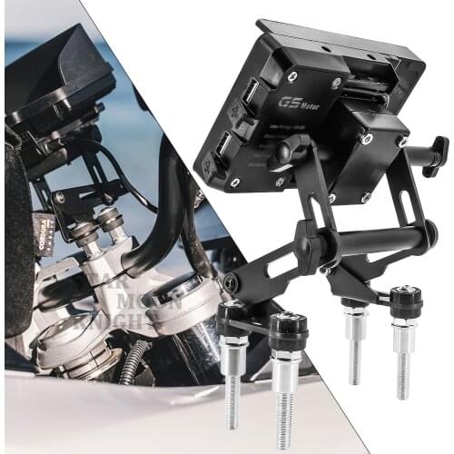 Motorcycle Adjustable Extend Phone Navigation Bracket GPS Plate Phone Stand Holder For BMW F900R F900XR S1000R F900 X R