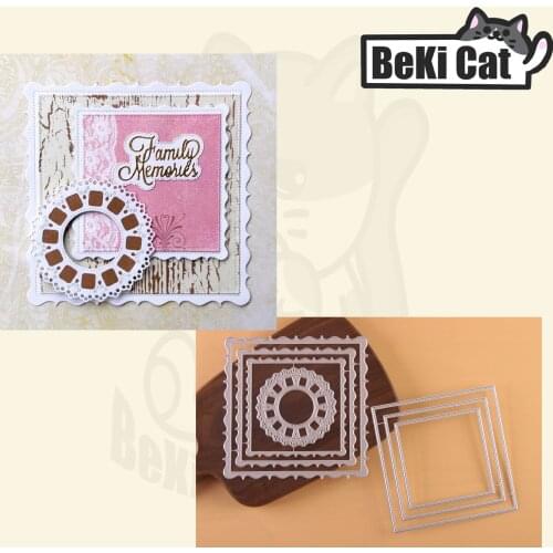 Card base set Metal Cutting Dies Stencils for DIY Scrapbooking photo album Decorative DIY Paper Cards