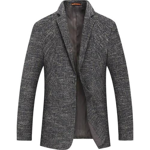 Plus size 8XL 7XL Mens Korean slim fit fashion jacket blazer Suit Jacket Male blazers Mens coat Wedding Big large size 5XL 4XL