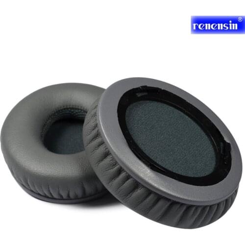 Renensin Gray Replacement Earpad ear cushions For Monster Beats By Dr Dre Solo HD Headphone pads