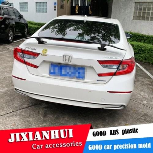 For Honda Accord Spoiler 2018-2019 Accord Spoiler NF ABS plastic Material Car Rear Wing Color Rear Spoiler