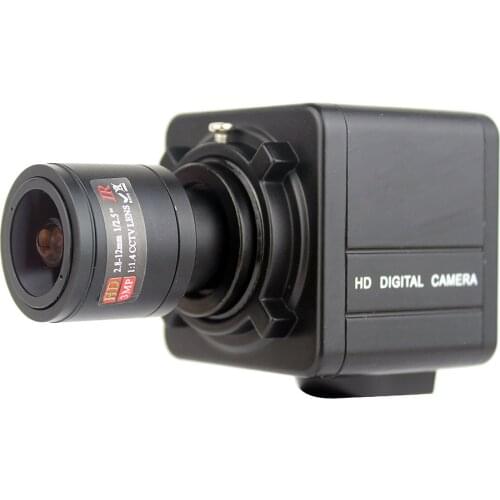 1080P 2MP 5MP DC 12V IPC Onvif P2P IP Network Camera 2.8-12mm Lens BOX Metal Case Mini IP Camera