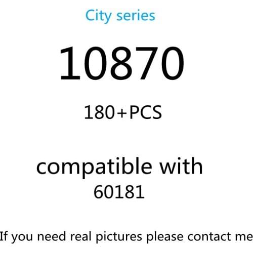 180pcs 10870 Building Block Toy City Series 60181 Assembled Building Block Childrens Toy Gifts