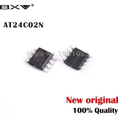 20PCS AT24C02 24C02BN SOP-8 24C02 SMD new original IC