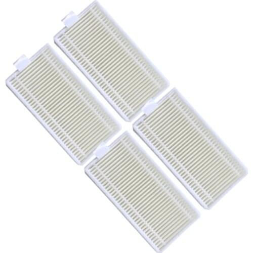 4 pieces/lot Robot Vacuum Cleaner Parts HEPA Filter for rv-r100 Ecovacs Deebot CEN360 PLUS robotic Vacuum Cleaner Parts