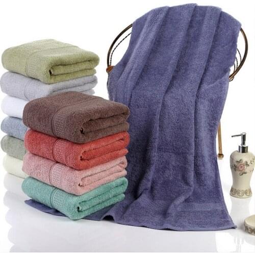 70*140cm 650g Thicker Luxury Cotton Absorbent Bath Towel Quick-Drying Beach Towels Spa Towel