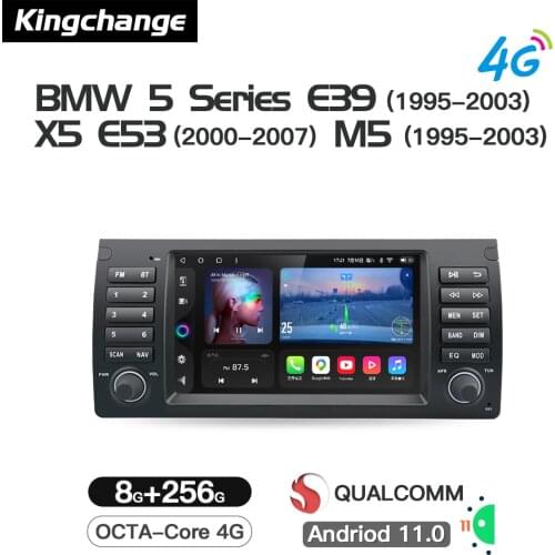 Kingchange Octa-Core 8" Car Video Navigation Player For BMW E39 E53 M5 1995-2003 Radio Multimedia Stereo