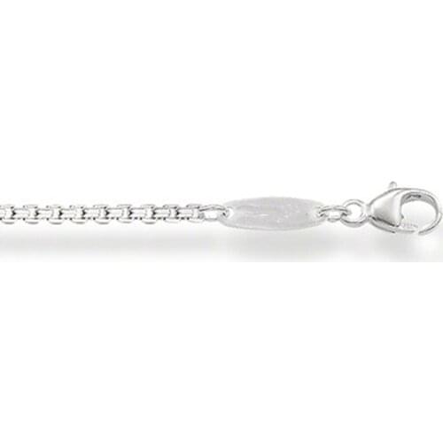 2mm Width Basic Inca Chain Necklacs with Lobster Clasp Fit Pendant, Most Fashion Glam Jewelry Bijoux Necklace Gift for Women Men