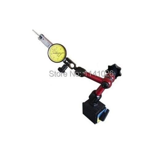 Free Shipping Precision Dial Test Indicator 0.8*0.01mm + Mini magnetic stand,Magnetic base