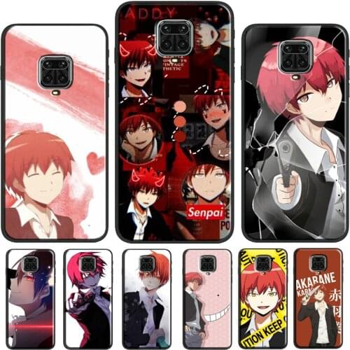Karma Akabane Assasination Classroom Case For Xiaomi Redmi Note 9 Pro 9S 8T 7 Note 8 Pro Cover Back Case For Redmi 9C 9A 9