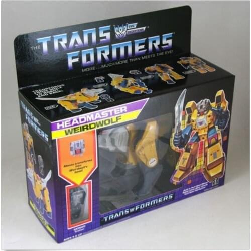 Deformed Chief Warrior Man Wolf KO Version Movable Model Toy