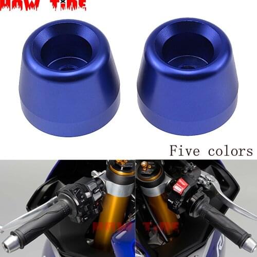 For YAMAHA YZFR1 YZF-R1/R1M/R1S 2015 2016 2017 Motorcycle Accessories Handlebar Hand Grip Bar Ends Cap Slider