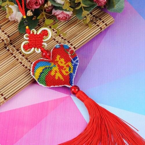 DM108YH147 Cross-stitch Cross Stitch Kits Embroidery Set for Needlework Beads Home Decorations Printed Car Pendant Bead Stitch