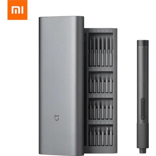 Xiaomi Mijia Electric Precision Screw Driver Rechargeable Screwdrivers Set S2 Steel Bolt Driver Repair Tool For Notebook Phone
