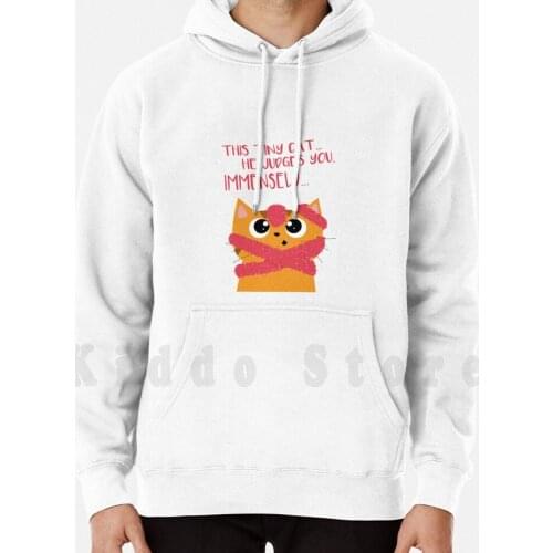 This Cat... He Judges You. hoodie long sleeve Cat Cute Cats Funny Animal Kitty Kitten Pet Animals Pets