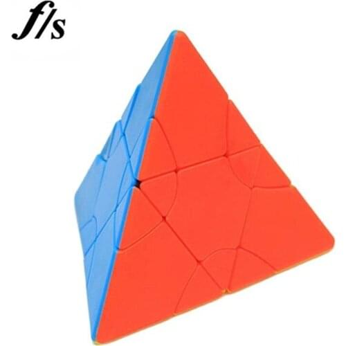 Fangshi F/S limCube Transform Trigonometric 2x2x2 Bianhuanta Magic Cube Pyramid Speed Puzzle Cubo Magico Professional Game Toys