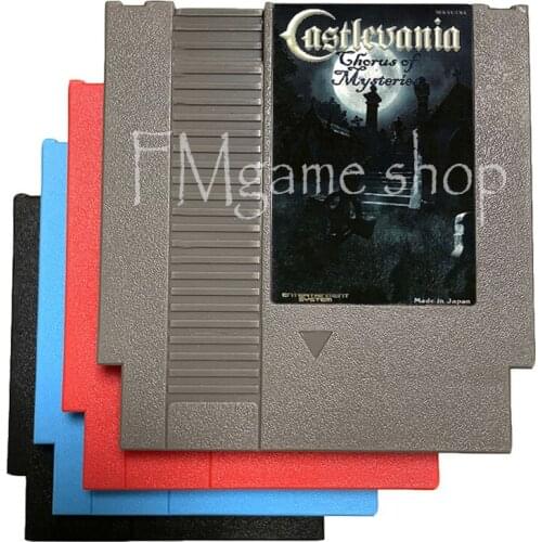 Castlevania Chorus of Mysterio for 72 pins 8bit game cartridge for Video Game Console Select color English Language playstation
